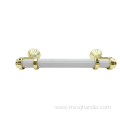 European high-end light luxury door handle white